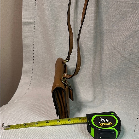 Coach Brown Leather Crossbody Bag - Picture 9 of 9